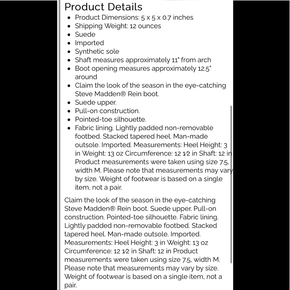 Steve Madden Booties - image 1